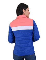 Chamarra Capitonada Supply Woman 6902 Azul Francia