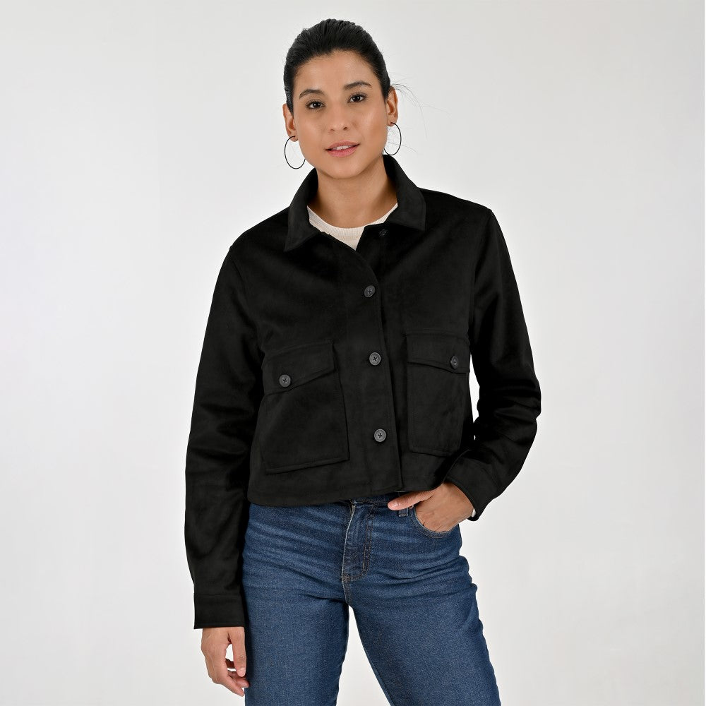 Chamarra Para Dama Supply Woman 8162 Negro
