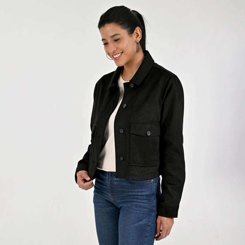 Chamarra Para Dama Supply Woman 8162 Negro