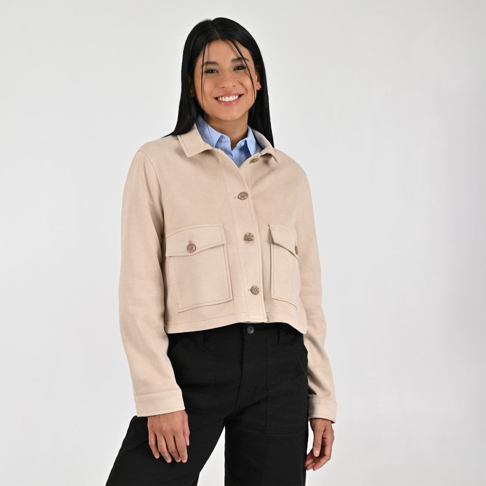 Chamarra Para Dama Supply Woman 8162 Beige
