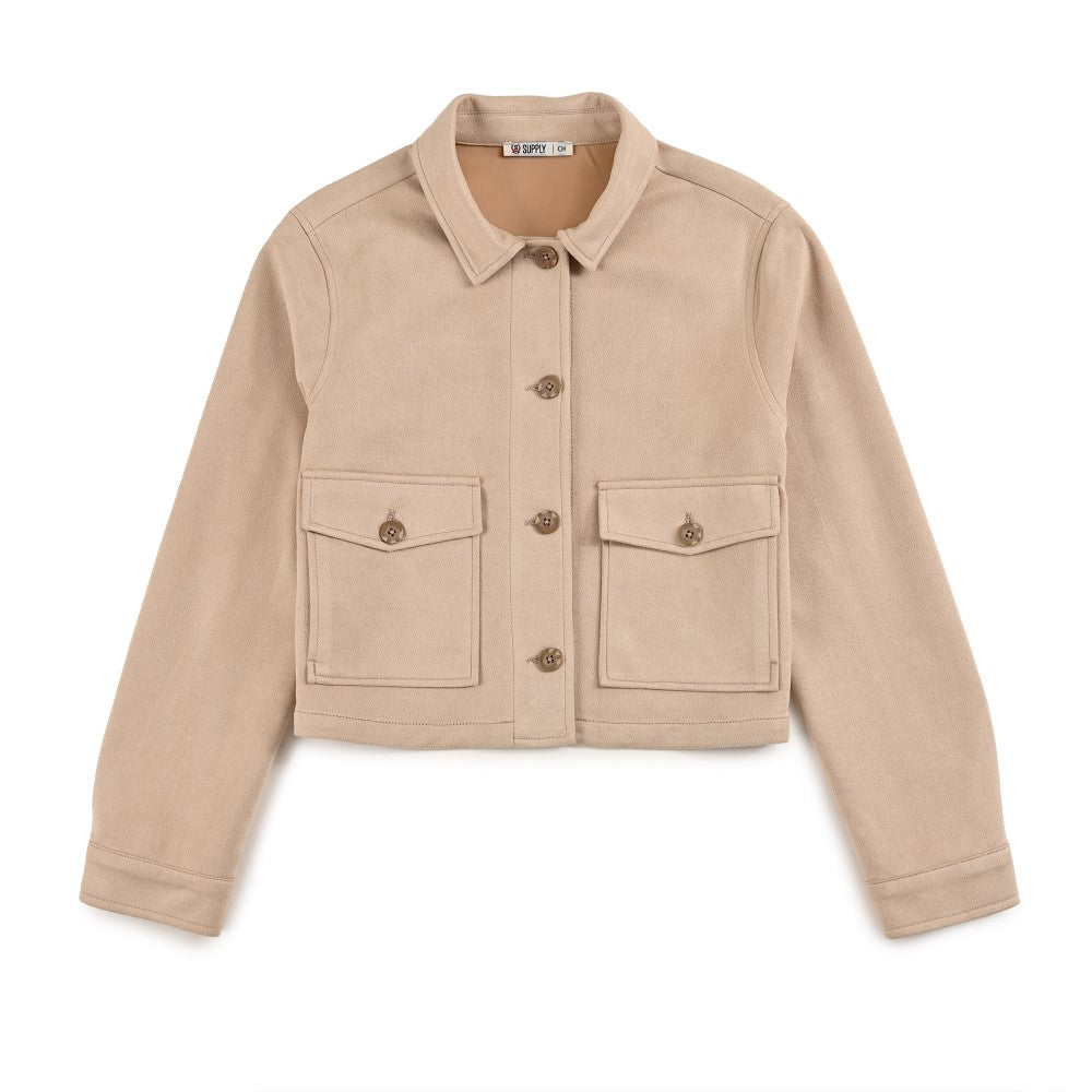 Chamarra Para Dama Supply Woman 8162 Beige