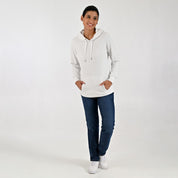 Sudadera Para Dama Supply Woman Con Capucha C910 Blanco