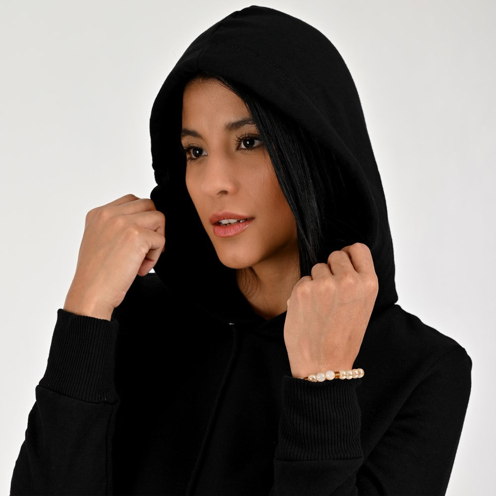 Sudadera Para Dama Supply Woman Con Capucha C910 Negro