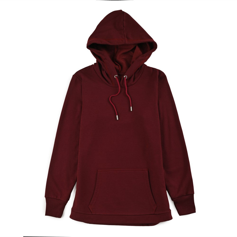 Sudadera Para Dama Supply Woman Con Capucha C910 Vino