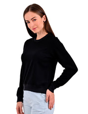 Sudadera Supply Woman Cuello Redondo 6910 Negro