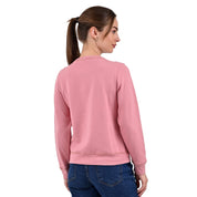 Sudadera Supply Company cuello redondo Rosa