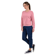 Sudadera Supply Company cuello redondo Rosa