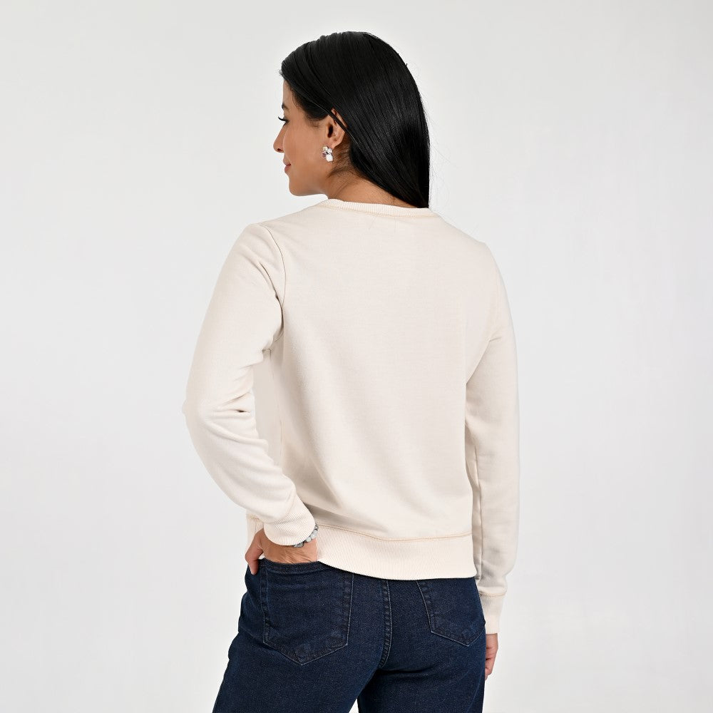Susadera Para Dama Supply Woman Cuello Redondo A910 Beige