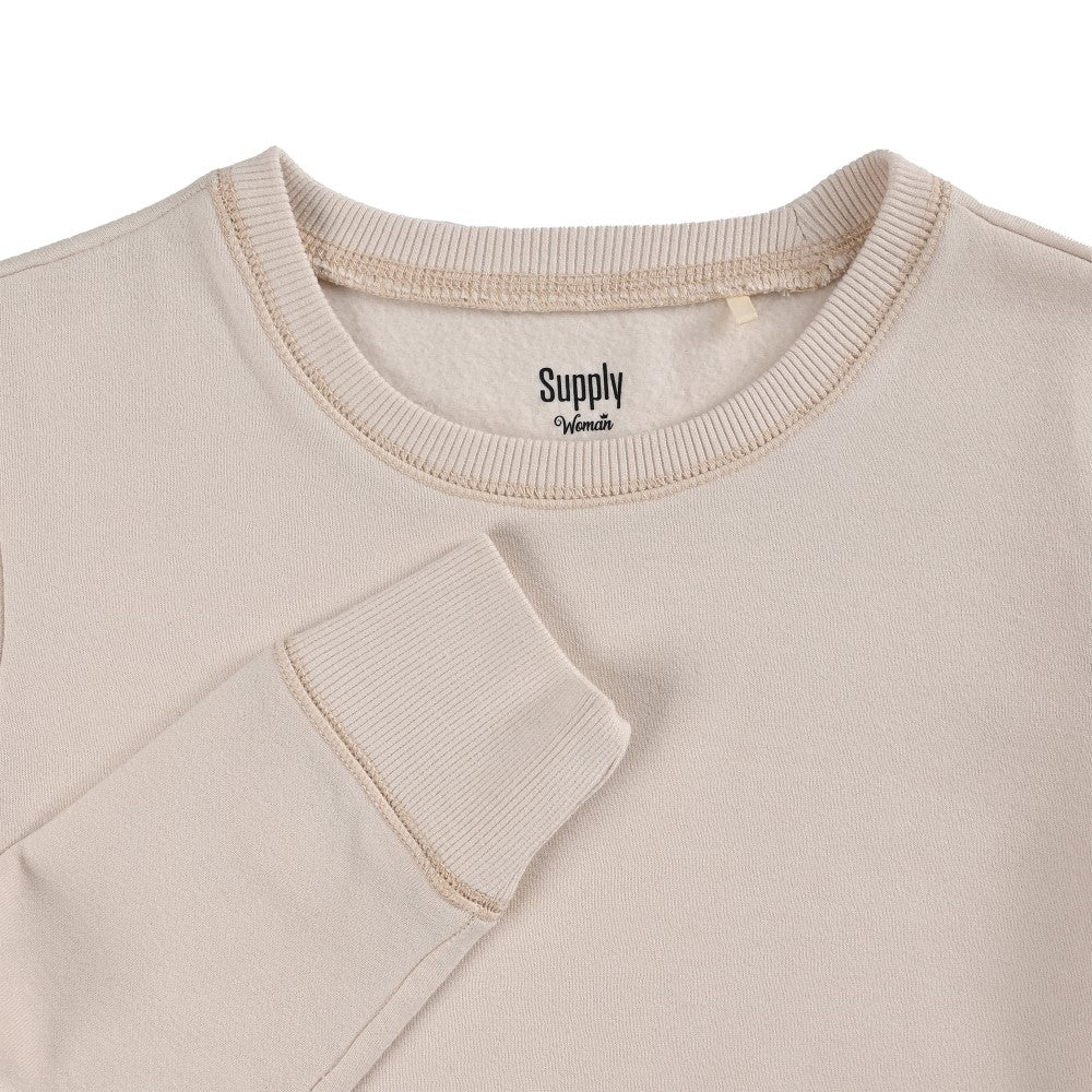 Susadera Para Dama Supply Woman Cuello Redondo A910 Beige