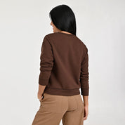 Susadera Para Dama Supply Woman Cuello Redondo A910 Café