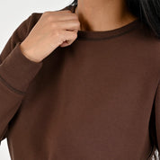 Susadera Para Dama Supply Woman Cuello Redondo A910 Café