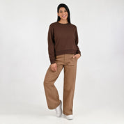 Susadera Para Dama Supply Woman Cuello Redondo A910 Café