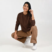 Susadera Para Dama Supply Woman Cuello Redondo A910 Café