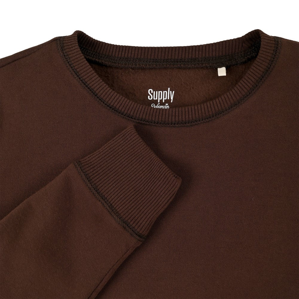 Susadera Para Dama Supply Woman Cuello Redondo A910 Café