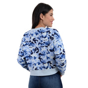 Sudadera Supply Company Azul cuello redondo Azul