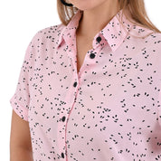 Blusa Supply Woman Manga Corta Camisera 2511