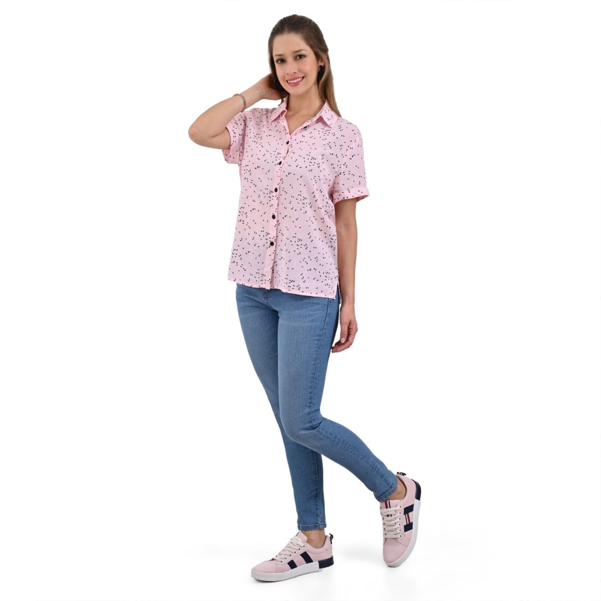 Blusa Supply Woman Manga Corta Camisera 2511