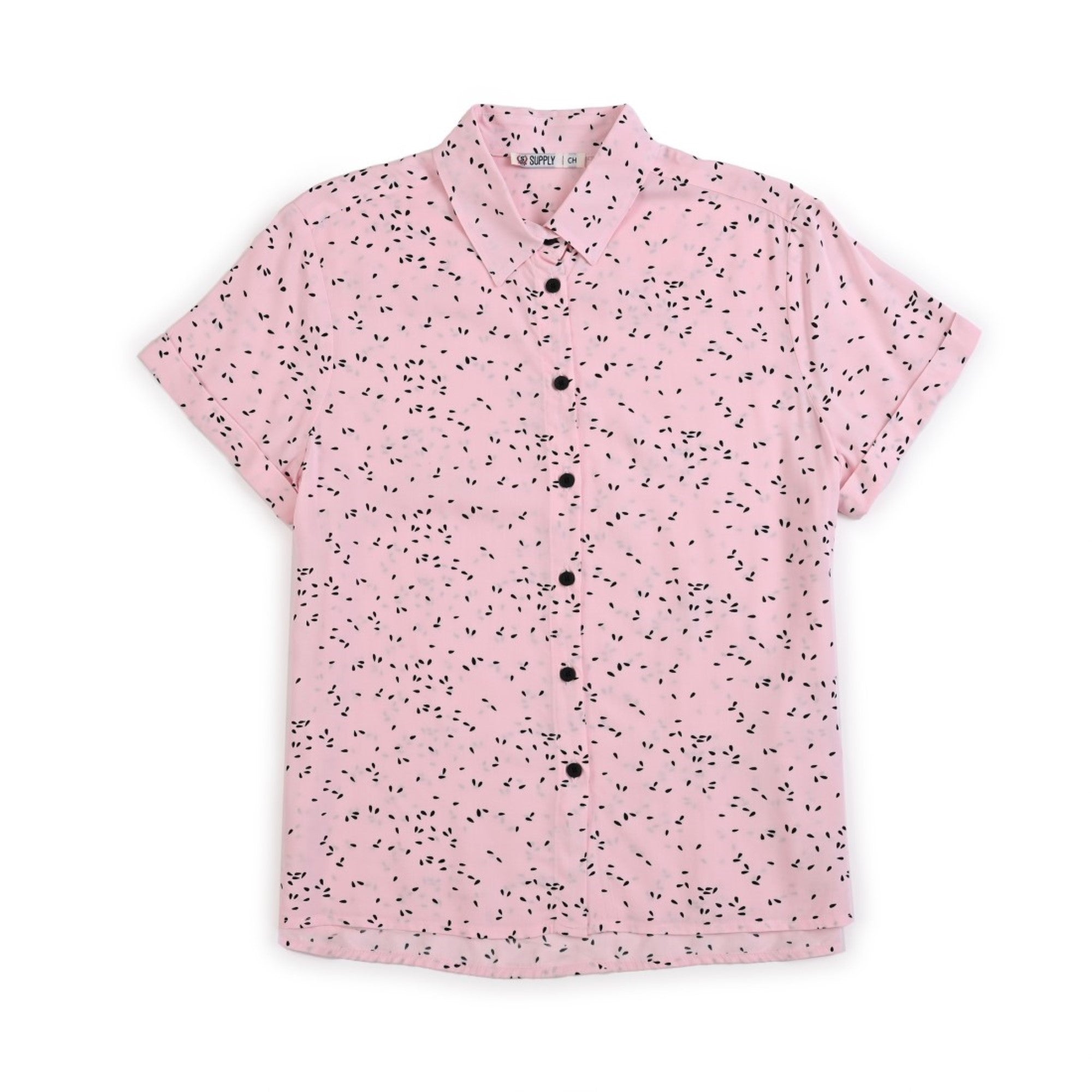 Blusa Supply Woman Manga Corta Camisera 2511