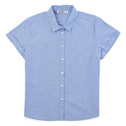 Blusa camisera Supply Woman Manga corta 7734 Azul Cielo