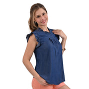 Blusa Supply Woman Manga Corta Cuello Redondo 2505