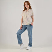 Blusa camisera Supply Woman Manga corta 7738 Arena