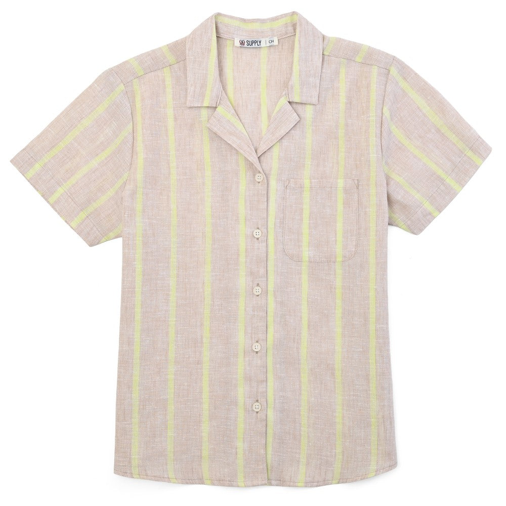 Blusa camisera Supply Woman Manga corta 7738 Arena