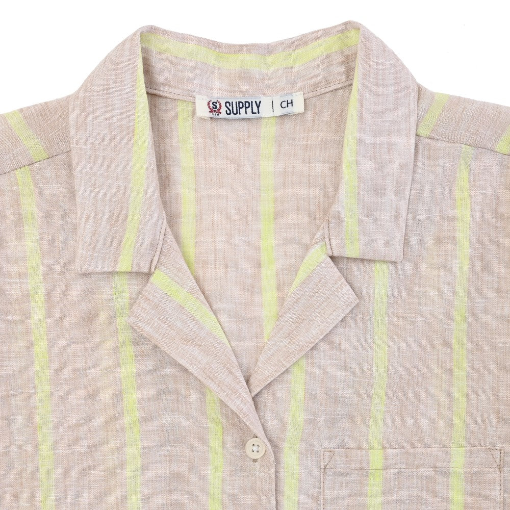Blusa camisera Supply Woman Manga corta 7738 Arena