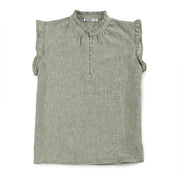 Blusa Para Dama Supply Woman Sin Manga Cuello Redondo 7983 Verde pistache