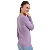 Playera Supply Woman Manga Larga Cuello Henley 2565