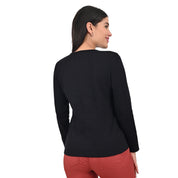 Playera Supply Woman Slim Fit 6909 Negro
