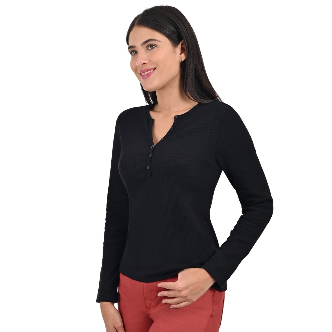 Playera Supply Woman Slim Fit 6909 Negro