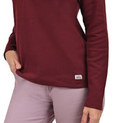 Blusa Supply Company manga larga Vino