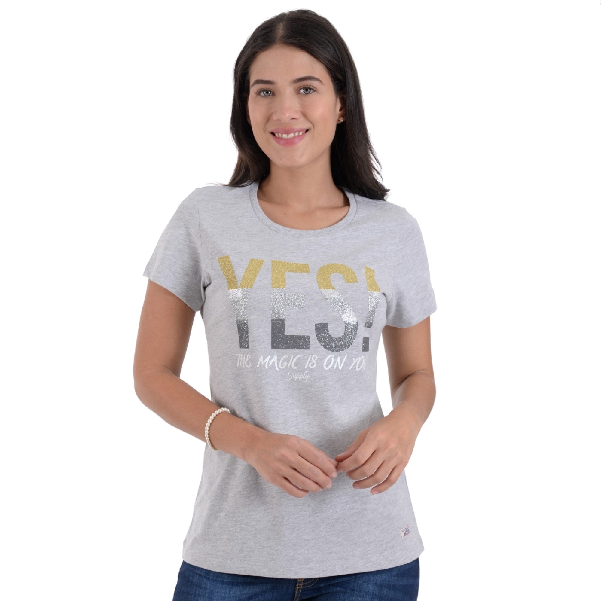 Playera Supply Woman Manga Corta E908