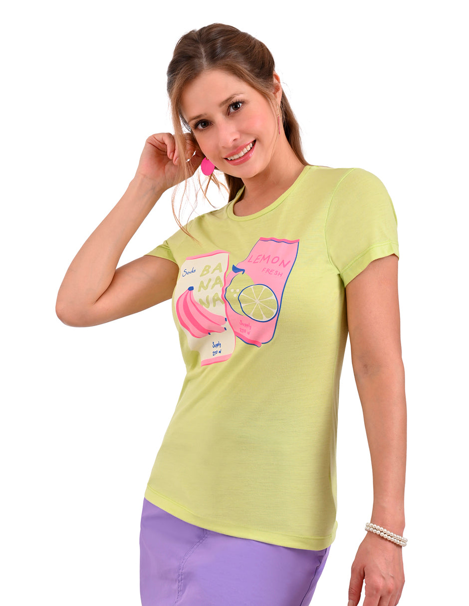 Playera Supply Woman Slim Fit Z912
