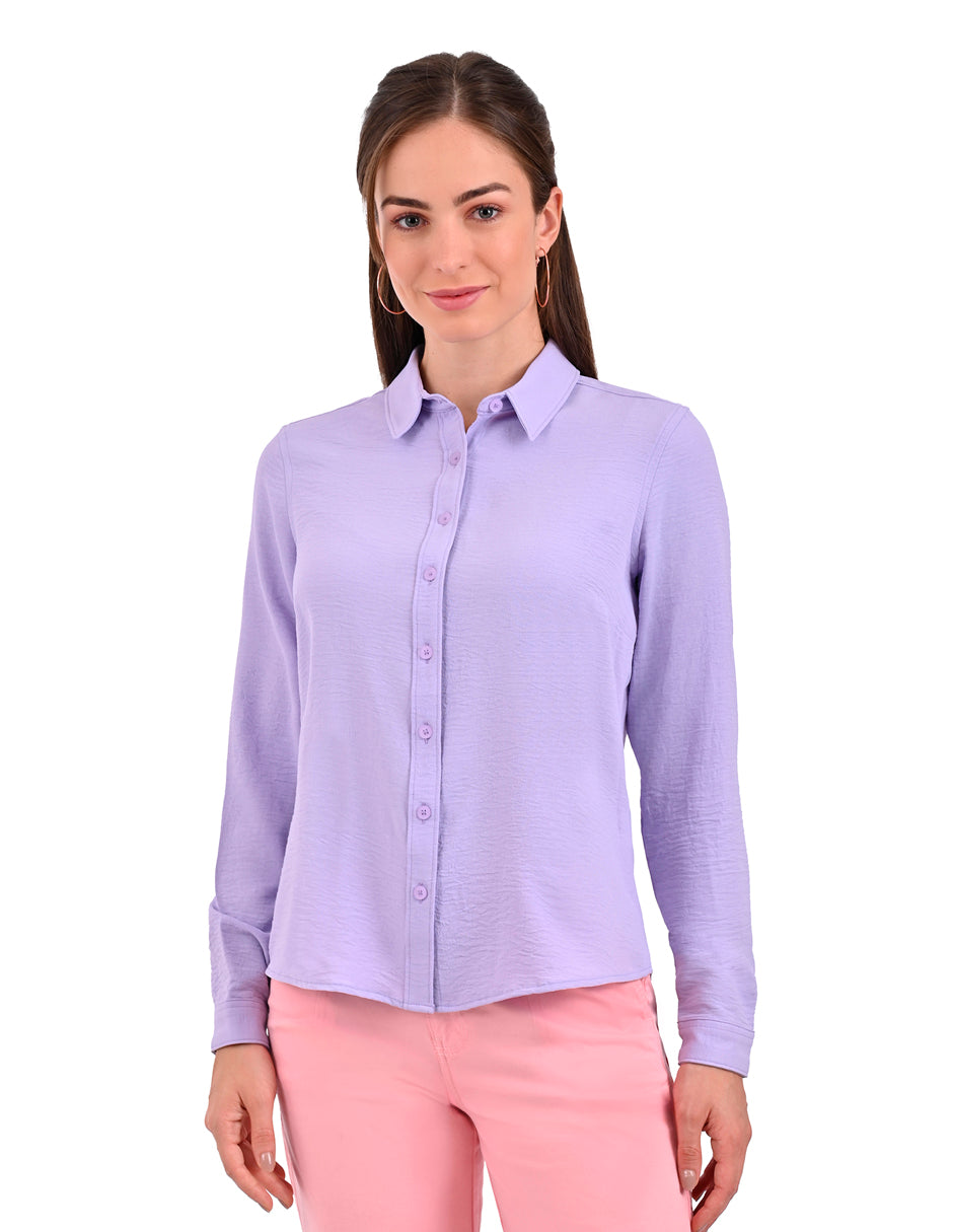 Blusa Supply Woman Manga Larga Camisera 3015