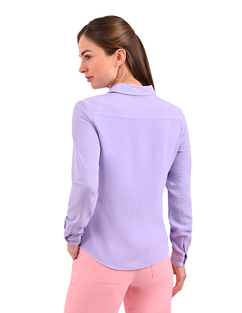 Blusa Supply Woman Manga Larga Camisera 3015