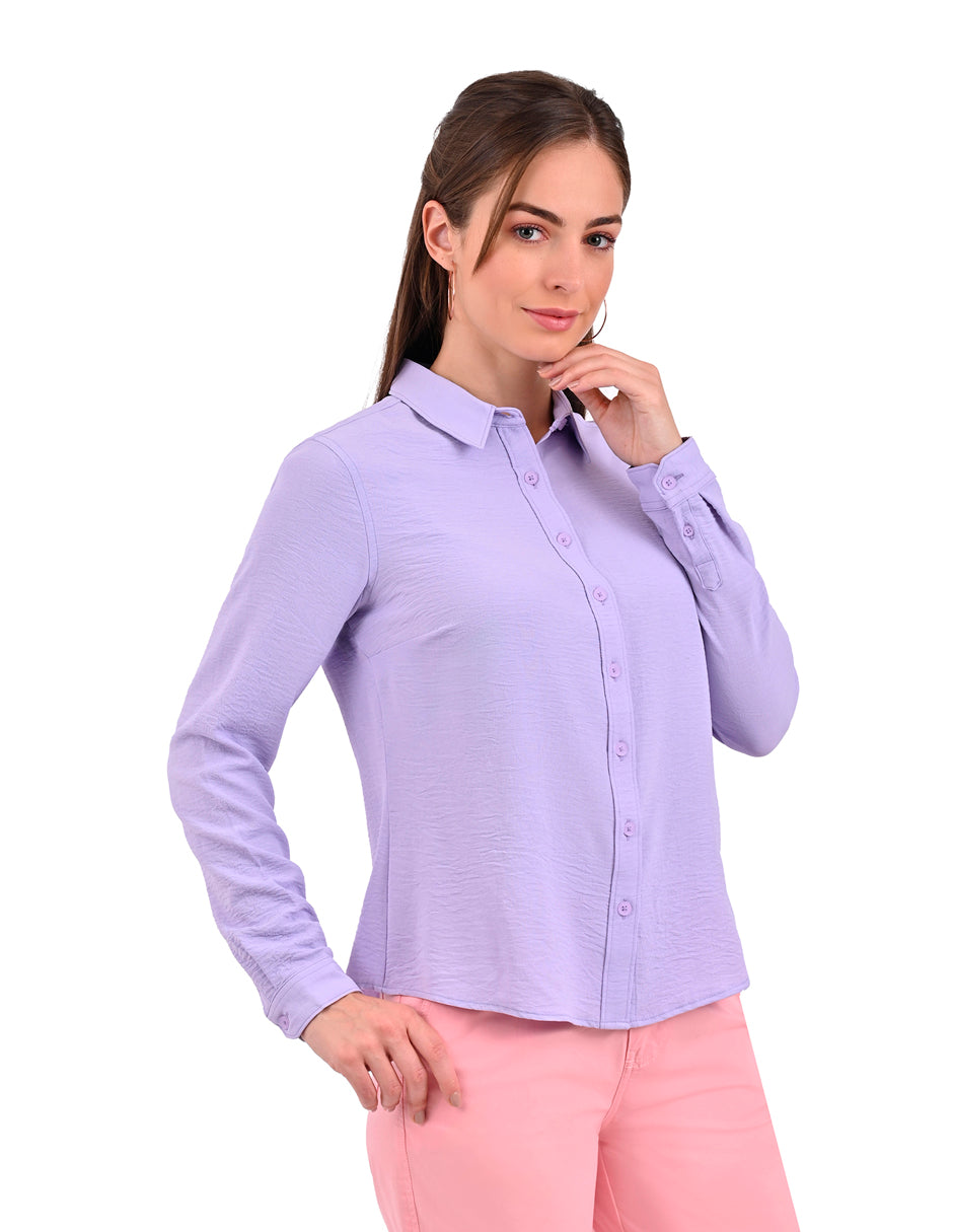 Blusa Supply Woman Manga Larga Camisera 3015