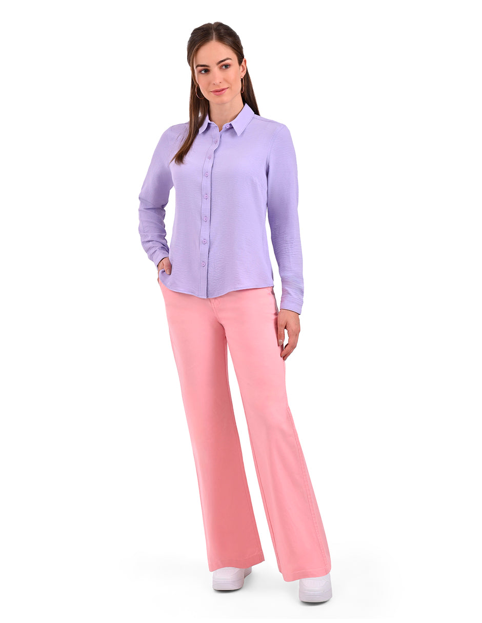 Blusa Supply Woman Manga Larga Camisera 3015