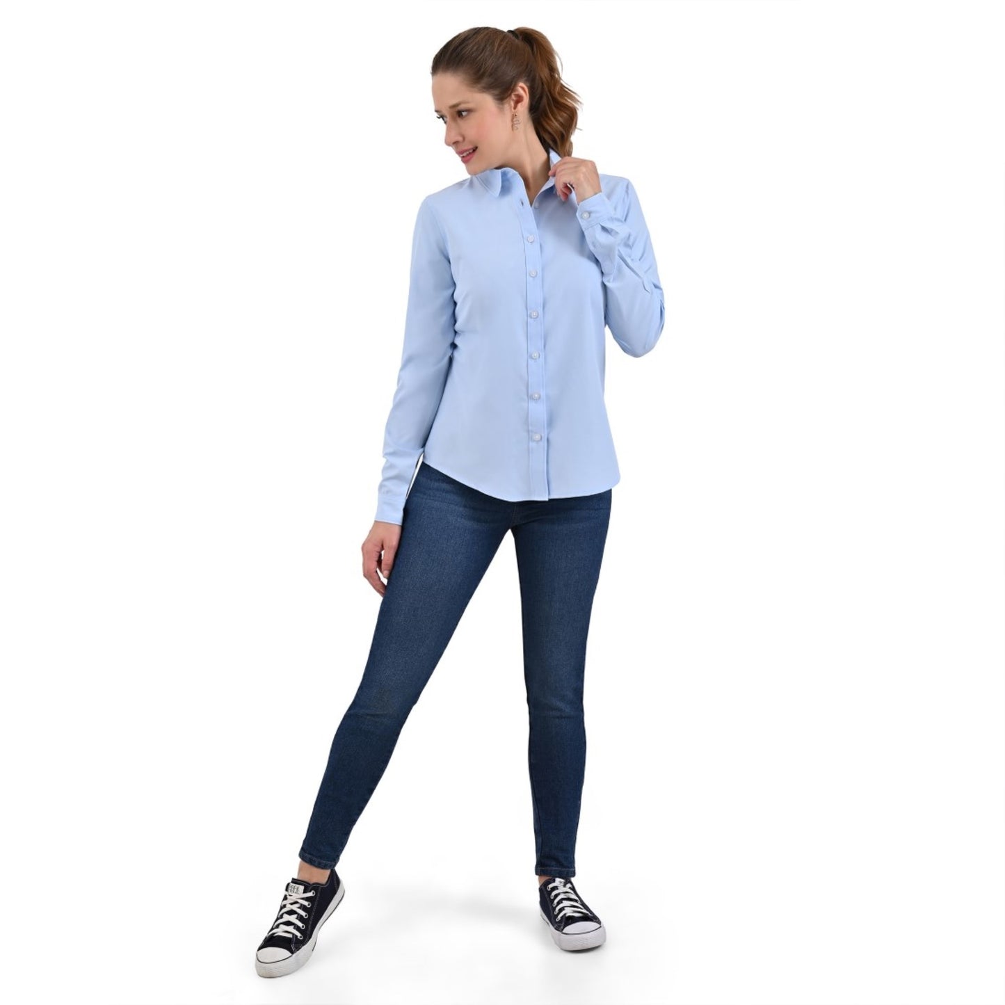 Blusa Supply Woman Manga Larga Camisera 4405