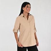 Blusa Para Dama Supply Woman Manga Larga Camisera 4563 Arena