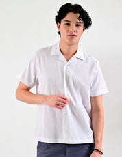 Camisa Caballero Supply Company Manga Larga Slim Fit 4551 Blanco