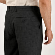 Pantalón de Caballero de Vestir Yale Sin Pinzas Slim Fit 4721 Chocolate