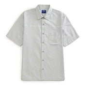 Camisa Yale Para Caballero Cenefa Manga Corta Classic Fit 4712 Gris Perla