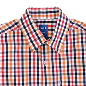 Camisa Yale Boys Manga Corta Regular Fit 4656 Rojo