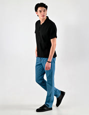 Camisa Caballero Supply Company Manga Larga Slim Fit 4551 Negro