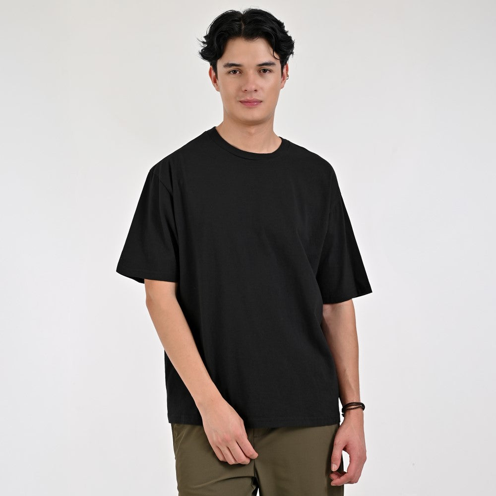 Playera Caballero Supply Company Manga Corta Cuello Redondo Slim Fit 6968 Negro