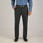 Pantalón de Vestir Yale Para Caballero Modern Cintura Ajustable Slim Fit 4733 Negro