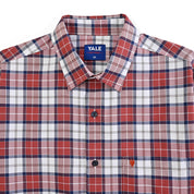 Camisa Yale Para Caballero Manga Corta Regular Fit 5467 Rojo