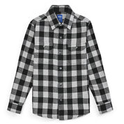 Camisa Yale Boys Manga Larga Regular Fit 4680 Gris