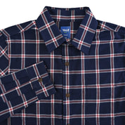 Camisa Yale Boys Manga Larga Regular Fit 4673 Marino
